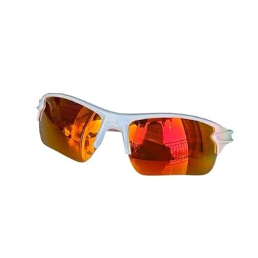 Imagem de Óculos de Sol Esporte Feminino e Masculino para Ciclismo Corrida Premium(Branco)