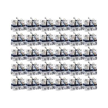 Imagem de Sacolas De Papel Florais Com Fita Para Embalagem Transfronteiriça De R