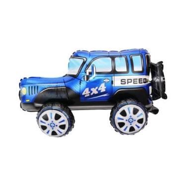 Imagem de Brinquedo De Balão De Carro De Corrida Em 3D, Filme De Alumínio, Decor