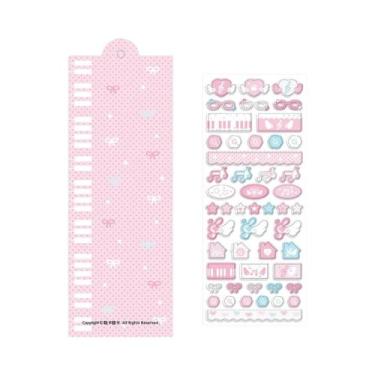 Imagem de Adesivos Decorativos 3D Estrela Rosa Para Scrapbooking, Momento Fofo D