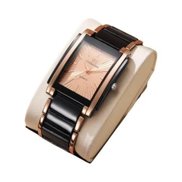 Imagem de Relógio De Pulso Masculino De Luxo Com Pulseira De Aço Inoxidável, Rel