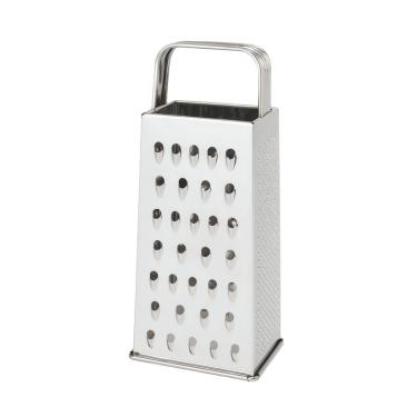 Imagem de Ralador Quatro Faces em Aço Inox 21cm Com Alça para Segurar
