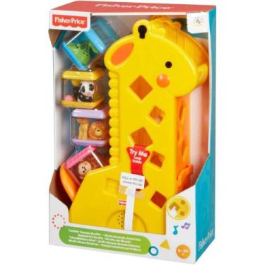 Imagem de Girafa com Blocos FISHER-PRICE Infantil Interativa