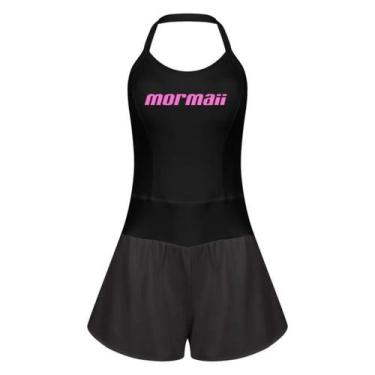 Imagem de Macaquinho Com Shorts Frente Única Beach Sports Cor:PretoTamanho:PGene