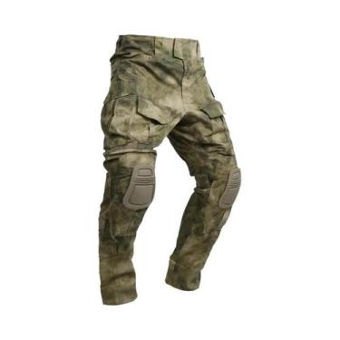 Imagem de Calças Táticas Multicam Para Homens, Camuflagem, Rápido Secagem, Respi