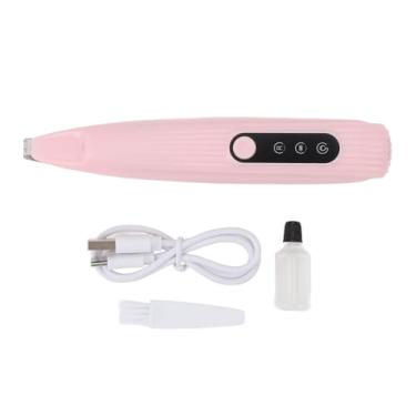 Imagem de Ainoli pet pé aparador de pêlos portátil recarregável elétrica gato cão aliciamento clipper para o cabelo ao redor dos olhos orelhas rosto garupa