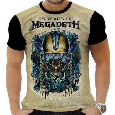 Imagem de Camiseta Camisa Personalizada Rock Metal Megadeth 17 - OBDS, INF 8