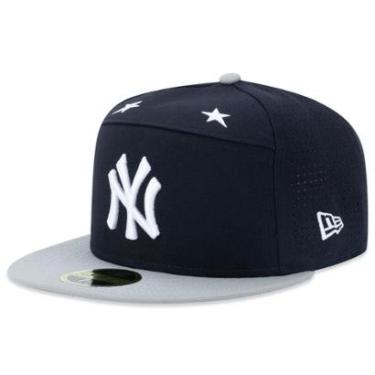 Imagem de BONE NEW ERA 59FIFTY SPLIT PANEL NEW YORK YANKEES MLB MARINHO-Masculino