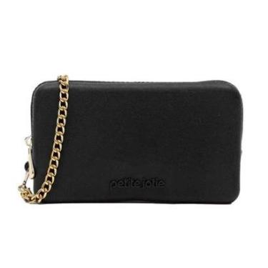 Imagem de Bolsa Carteira Feminina Parker Preto Petite Jolie PJ20300-Feminino