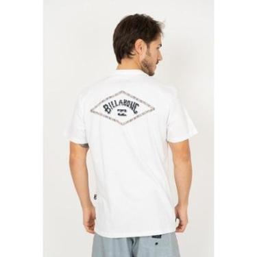 Imagem de Camiseta Billabong B471A1146 Diamond Arch - Branco-Masculino