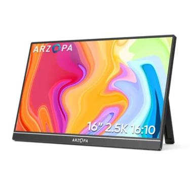 Imagem de Monitor Portátil Gamer Arzopa Z1rc 16" 2.5k Qhd 500nits Ips 60hz Mini HDMI Usb-c - Z1rc