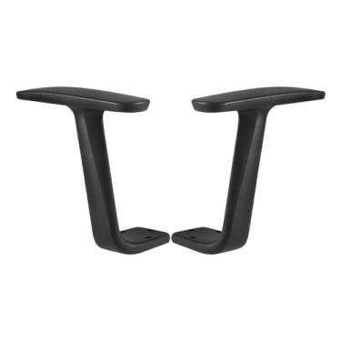 Imagem de Xgdsnly Conjunto de 2 Apoios de Braço para Cadeira, Fáceis de Instalar, Ajustáveis, Acessórios para Cadeiras Gamer E de Escritório, Compatíveis com a Maioria, Estilo C, Tamanho real