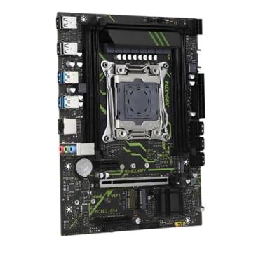 Imagem de QUASAR Placa-Mãe X99 XD4 2.0, Chipset C612, Suporte 128GB, Compatível Win 11 e TPM 2.0 - Preto/Verde