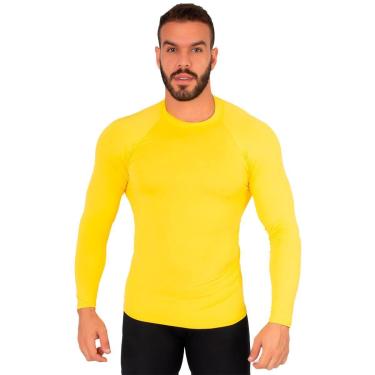 Imagem de Blusa Térmica Serra e Mar Segunda Pele Proteção UV Manga Longa Compressão Masculina-Masculino