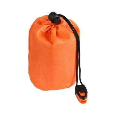 Imagem de Saco De Dormir De Emergência Portátil À Prova d'Água Cobertor Mylar Pa