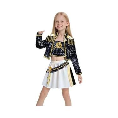 Imagem de Fantasia De Cosplay Infantil Anime Kpop Caçador De Demônios Rumi Zoey 