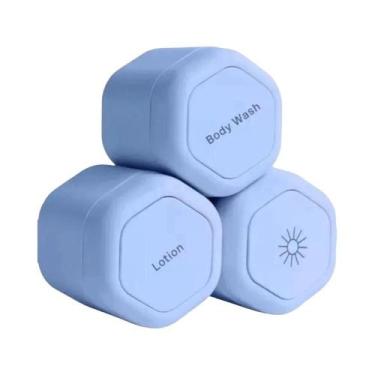 Imagem de Container Magnético De Absorção Com Tampa Para 3 Cápsulas Pequenas De 