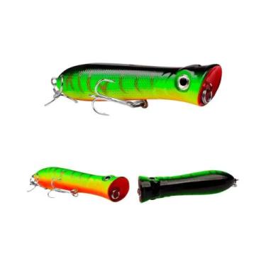 Imagem de Isca Artificial Flutuante Topwater Popper De 8cm-12g Para Pesca Em Águ