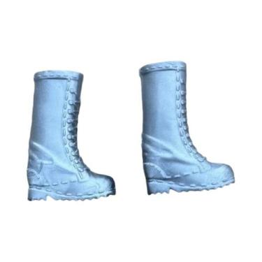 Imagem de Botas De Inverno De Salto Alto De 30cm Para Bonecas De Escala 1/6, Ace