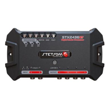 Imagem de Processador de Áudio Digital Stetsom Stx2436bt Equalizador Crossover L
