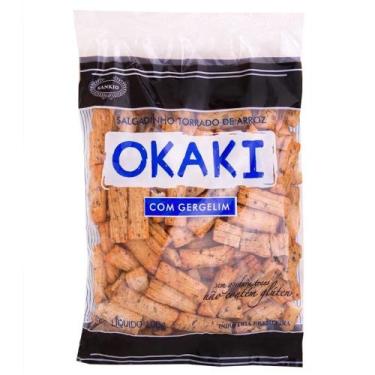 Imagem de Salgadinho De Arroz Torrado Com Gergelim Okaki 100g