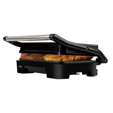 Imagem de Grill Elétrico Mallory Asteria Compact Preto Inox - 127v