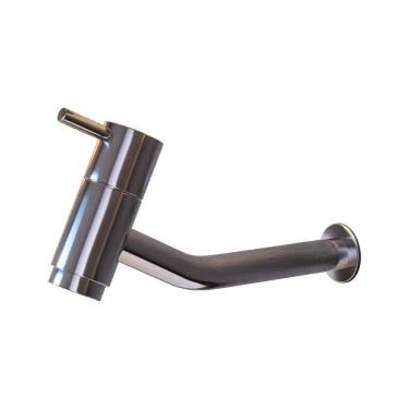 Imagem de Torneira De Parede Em Inox Dl01 Para Banheiro 1-4 De Volta