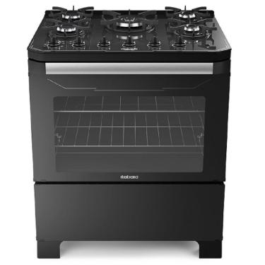 Imagem de Fogão Itamaster 5 Bocas Com Acendimento Automático Itatiaia Preto Bivolt