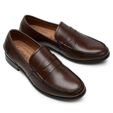 Imagem de Mocassim Argentino Masculino Couro Antiderrapante Casual-Masculino