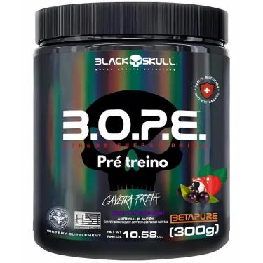 Imagem de Pré Treino BOPE Black Skull B.O.P.E. Explosão de Energia e Performance-Unissex