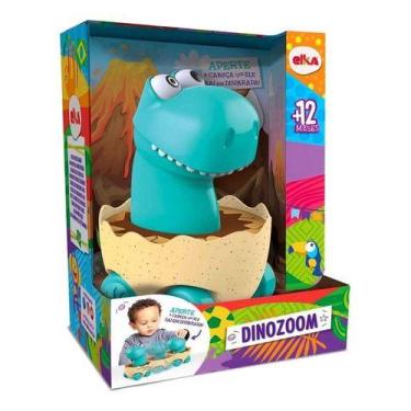 Imagem de Dinozoom Com Fricção Familia Dino Papa Tudo Brinquedo Educativo para b