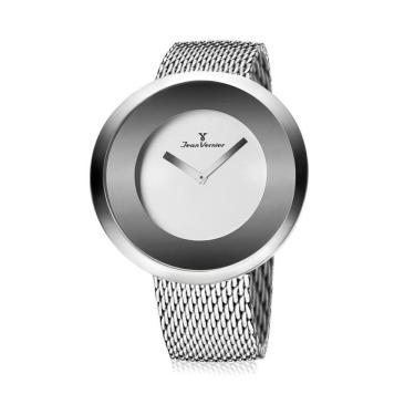 Imagem de Relógio De Pulso Jean Vernier Pulseira Aço Feminino Jv00080A