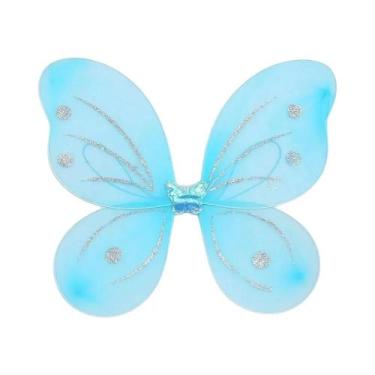 Imagem de Tiara De Borboleta Para Meninas Com Asas E Varinha, Acessórios De Cont