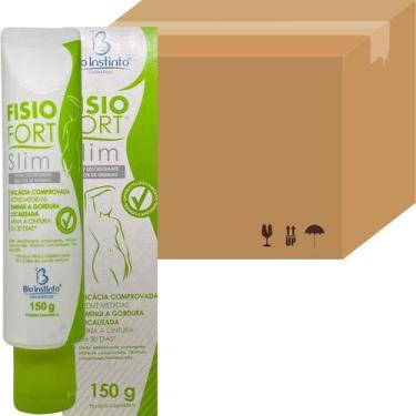 Imagem de 60 Creme Redutor de Medidas Bio Instinto Fisiofort Slim Bisnaga 150g