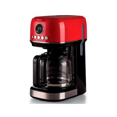 Imagem de Cafeteira americana Ariete 1396 Moderna vermelha programável 15 xícaras 900w 220v