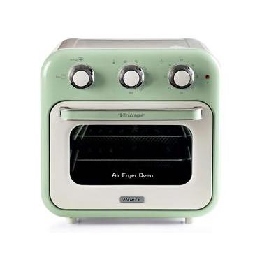 Imagem de Fritadeira Air Fryer Ariete 4632 Vintage verde porta transparente 1400w 16 litros 220 volts