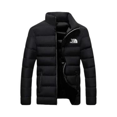 Imagem de Jaqueta Parka Masculina Grossa E Quente Para O Inverno, Casual, Com Go