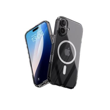 Imagem de Capinha para Celular MDM Capinha Clear Transparente Iph 17 Indução Botões Precisos Proteção para Aparelho Transparente 1