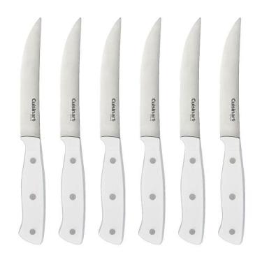 Imagem de Conjunto de Facas de Churrasco 6 Peças com Cabo Cuisinart , Branco