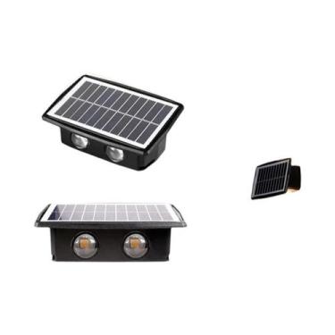 Imagem de Luminária De Parede Solar LED De Alta Luminosidade Para Exterior, Deco