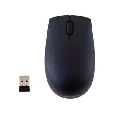 Imagem de Mouse sem fio Lenovo GX30K79401, Preto