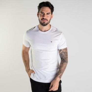 Imagem de Camiseta Tommy Hilfiger Classic Core Branca-Masculino