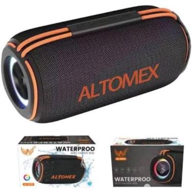 Imagem de Caixa De Som Altomexx Rgb 60W Bluetooth Al9999 - Generica