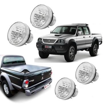 Imagem de 4 Lanterna Pisca L200 Sport Tr4 2004/2012 Dianteira Traseira - IAM