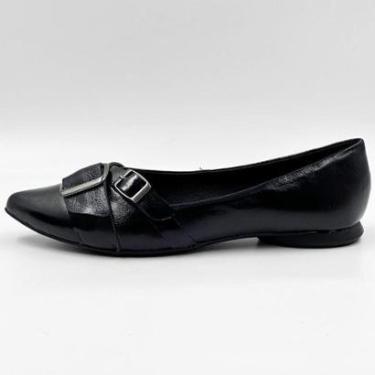 Imagem de Sapatilha Bottero Bico Fino com Fivelas Feminina-Feminino