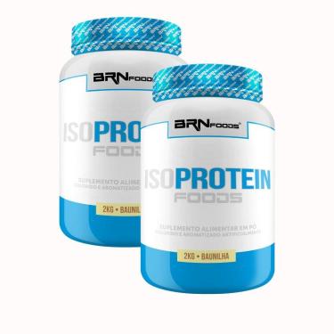 Imagem de Kit 2x Whey Iso Protein Foods 2kg - BRNFOODS-Unissex