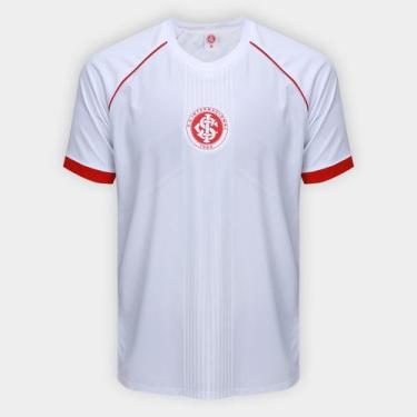Imagem de Camiseta Internacional Impact Masculina - ALVI RUBRO, Branco, Vermelho