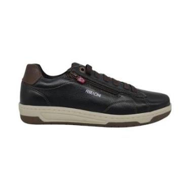 Imagem de Sapatênis Masculino Couro Calce Fácil Vox Ferracini 8052617-Masculino