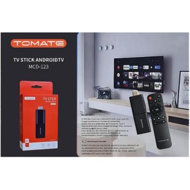 Imagem de TV Stick Tomate MCD-123 4K Android HDMI Smart TV Com Assistente de Voz