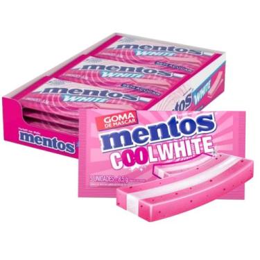 Imagem de Chiclete Mentos Sem Açúcar Tutti Frutti C/ 15un 127,5g